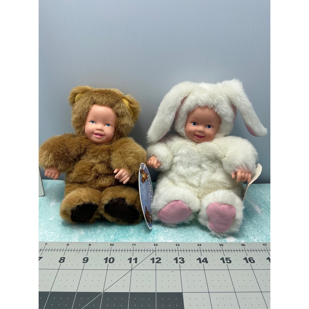 Baby Bears Annie Geddes Collection‎ Bean Filled Dolls Teddy Bunny